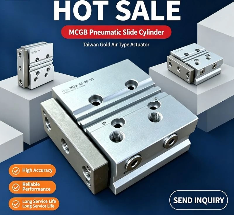 MCGB-03-12-75 Mini Twin-Guide Pneumatic Cylinder factory