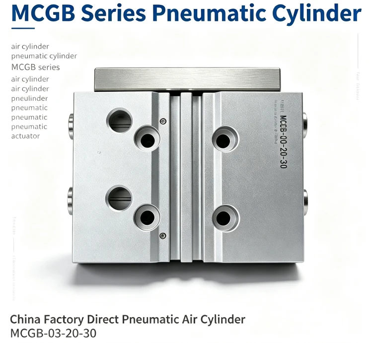 MCGB-03-25-20 Mini Twin-Guide Pneumatic Cylinder